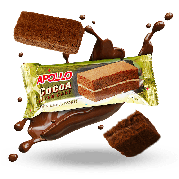 Image of Apollo Cocoa Layer Cake 5-Pack