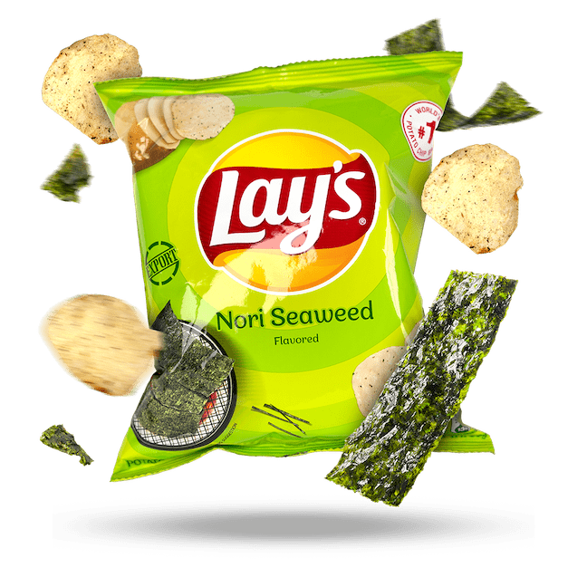 Image of Lay's Nori Seaweed 3-Pack