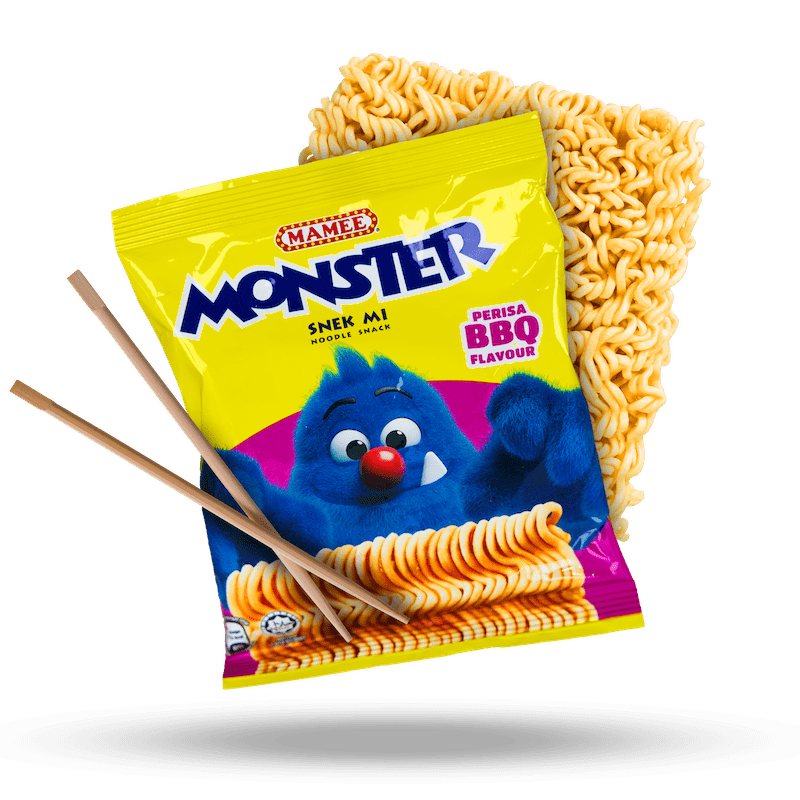 Image of Mamee Monster Ramen BBQ 10-Pack