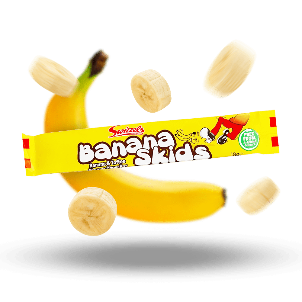 Image of Banana Skids Taffy 10-Pack