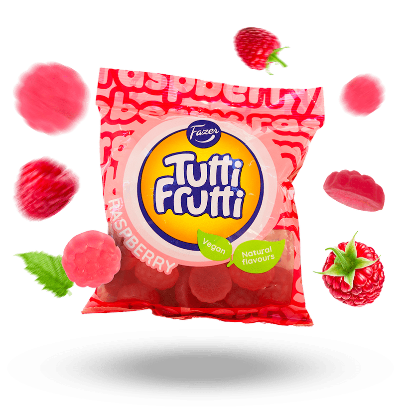 Image of Tutti Frutti Raspberry Gummies 3-Pack
