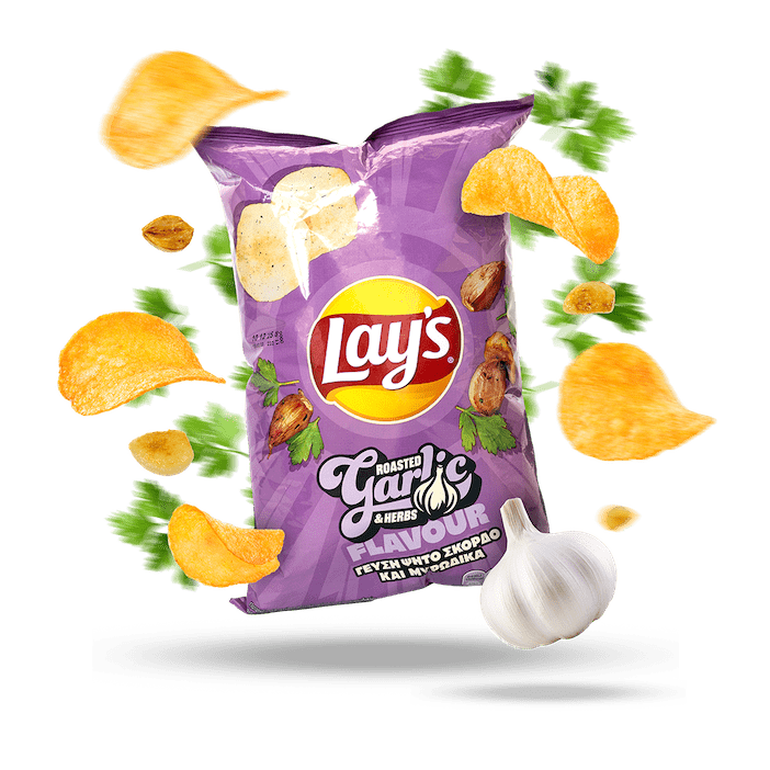 Image of Lay's Roasted Garlic & Herb 3-Pack