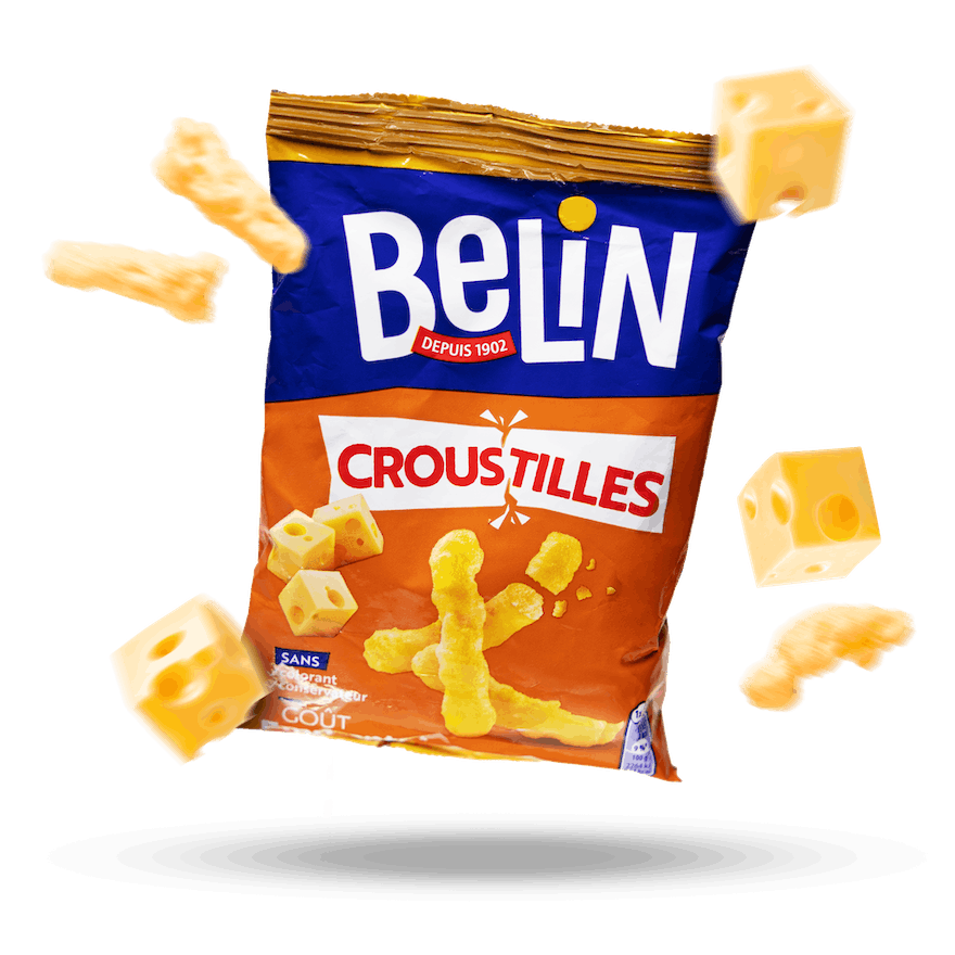 Image of Croustilles Cheese Chips 5-Pack