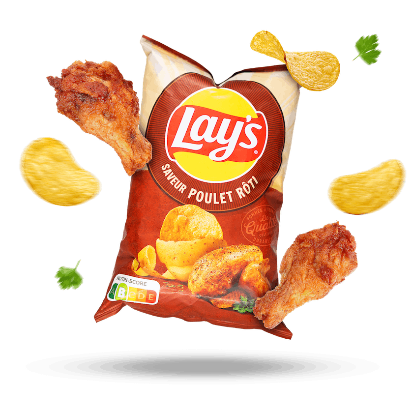 Image of Lay's Poulet Chips 5-Pack