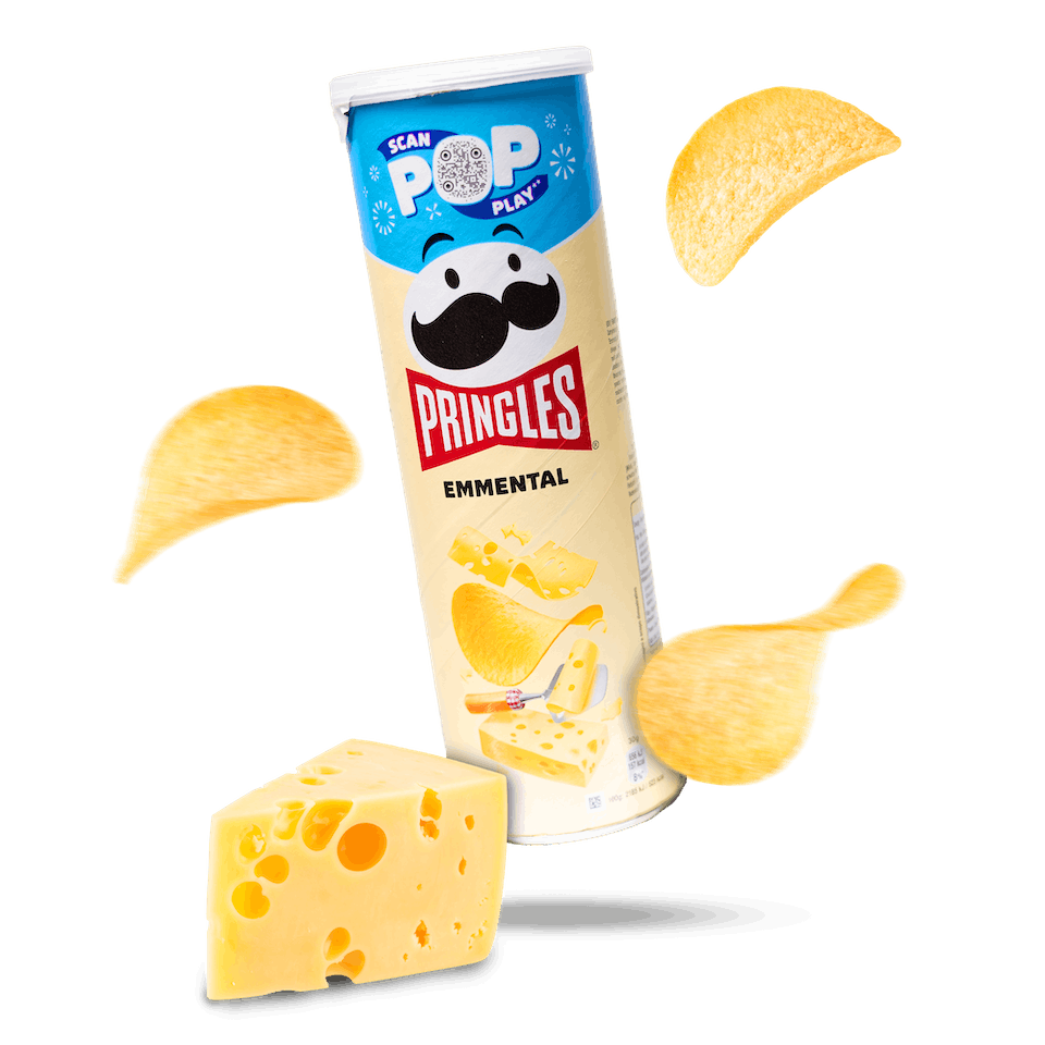 Image of Pringles Emmental 2-Pack