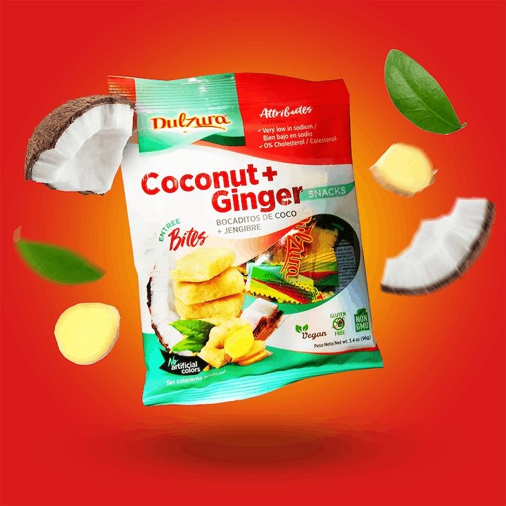 Coconut and Ginger Bites image