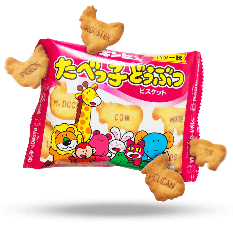 Image of Tabekko Animal Butter Cookies 5-Pack