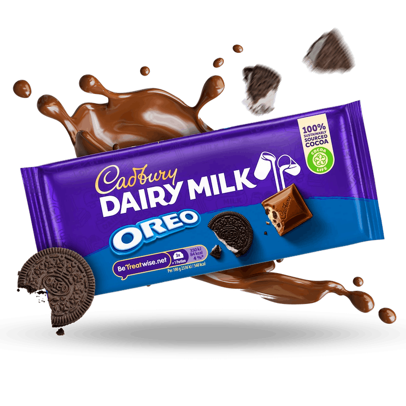 Image of Cadbury Dairy Milk Oreo Bar 2-Pack
