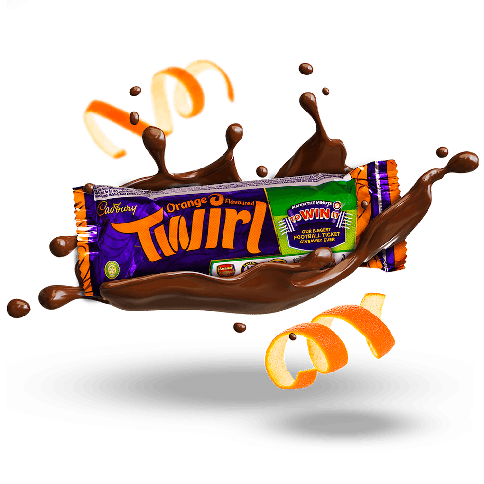 Image of Cadbury Twirl Orange 3-Pack