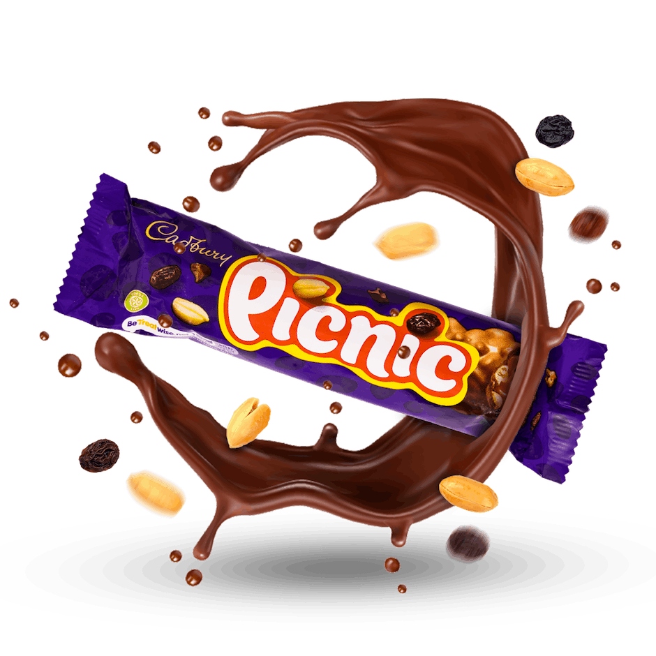Image of Cadbury Picnic Bar 3-Pack