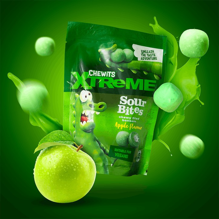 Green Apple ChewIts SOUR 3-Pack image