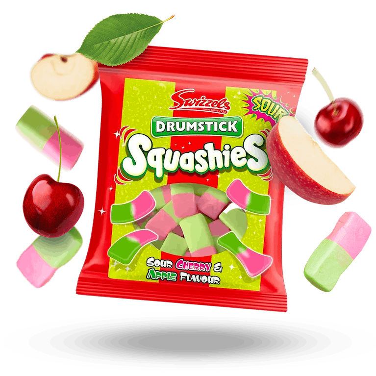 Image of Squashies Cherry & Apple 3-Pack