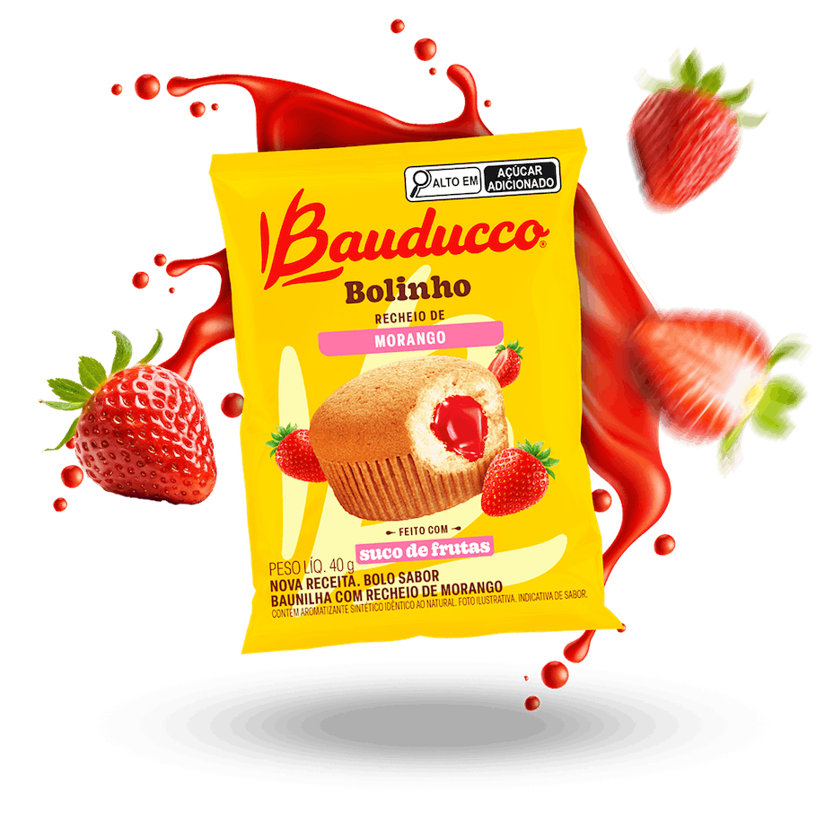 Image of Bauducco Stawberry Bolinho 5-Pack