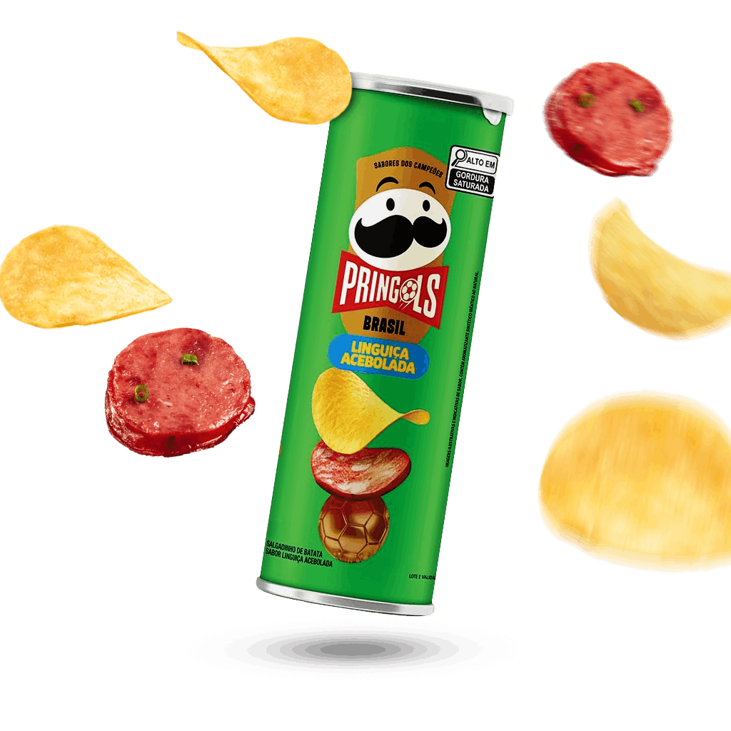 Image of Pringles Linguica Acebolada 2-Pack