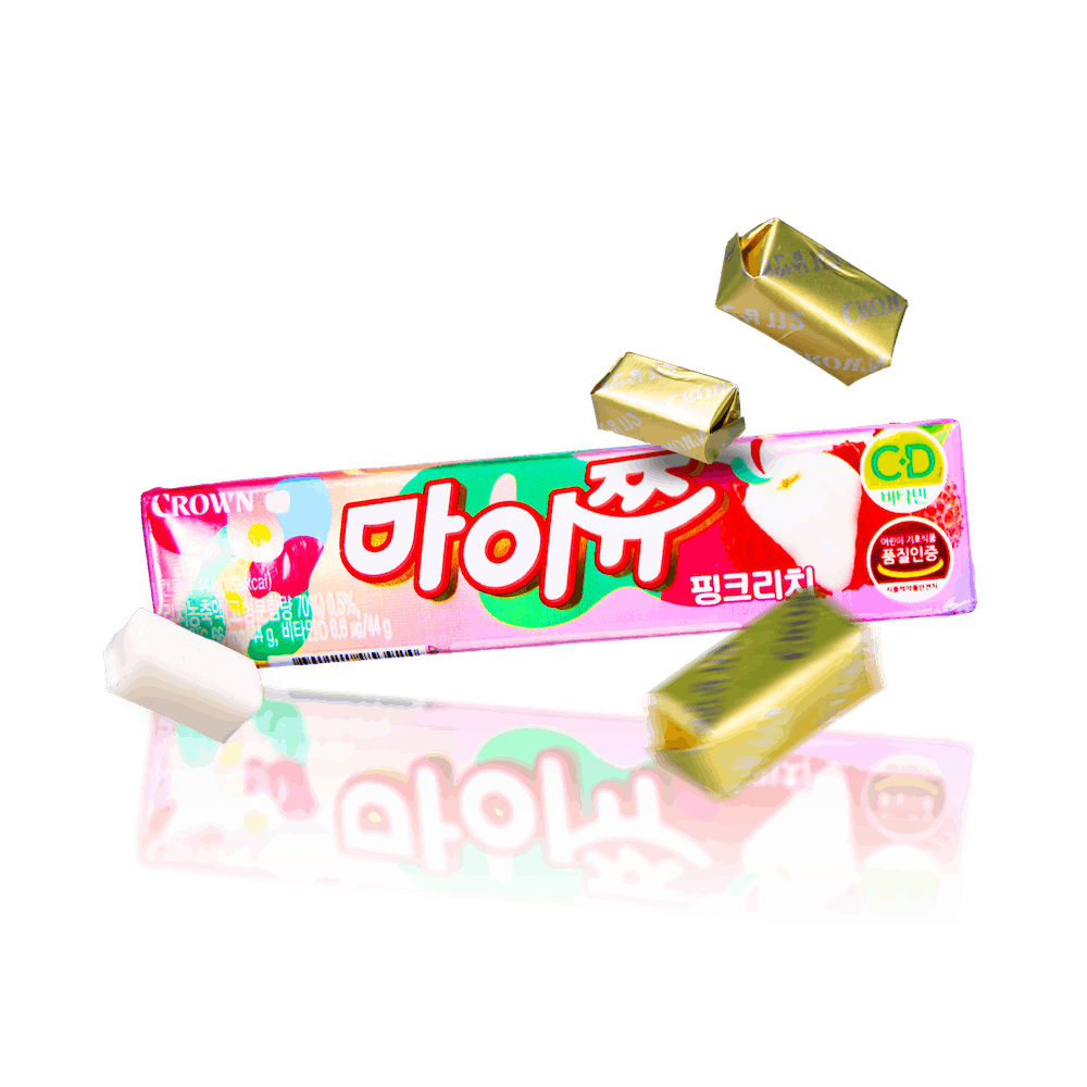 Image of MyChew Pink Lychee 5-Pack