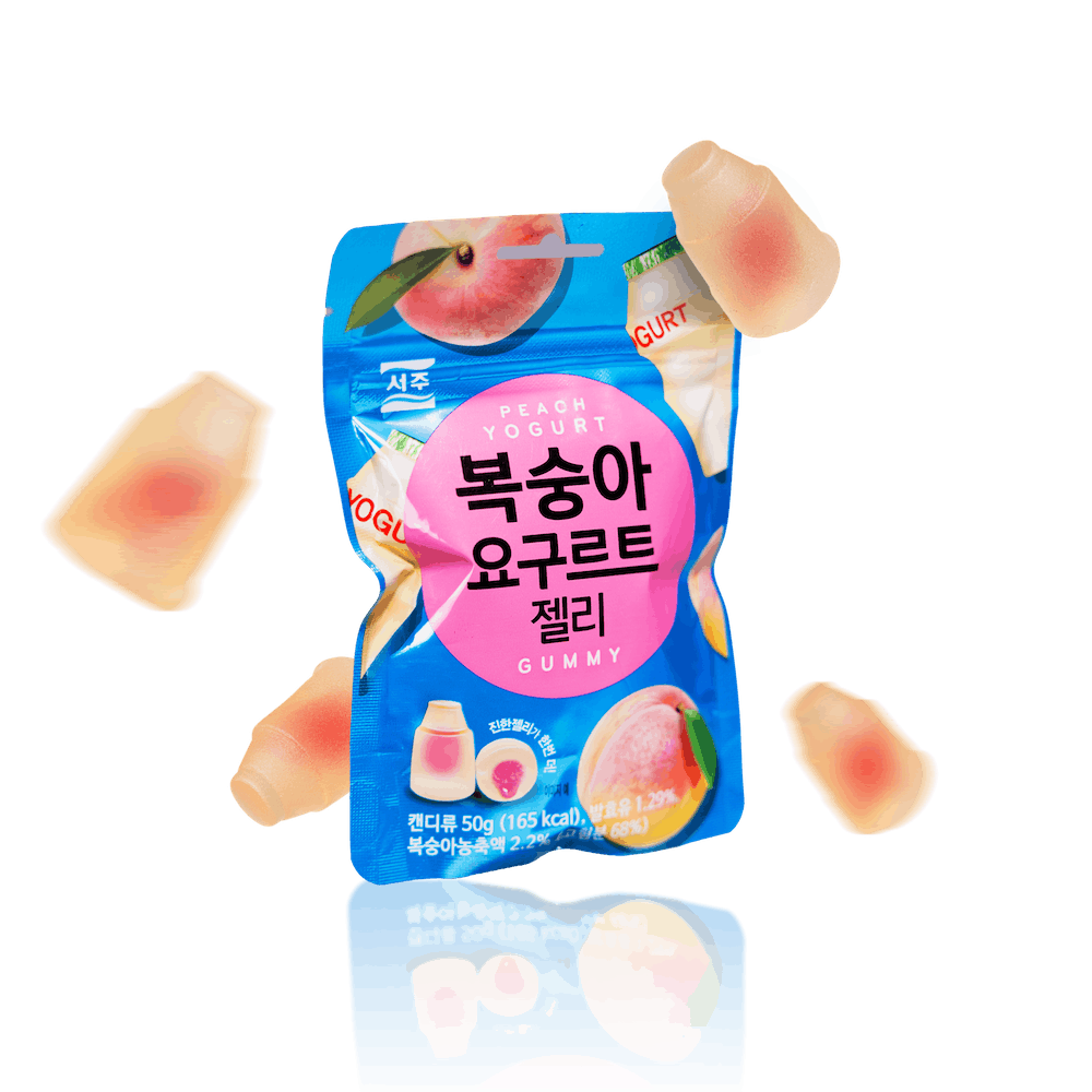 Image of Peach Yogurt Gummies 5-Pack