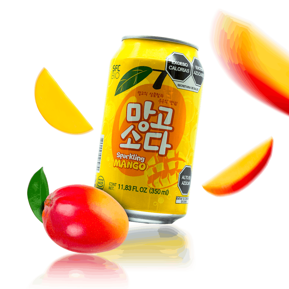 Image of Sparkling Mango Soda