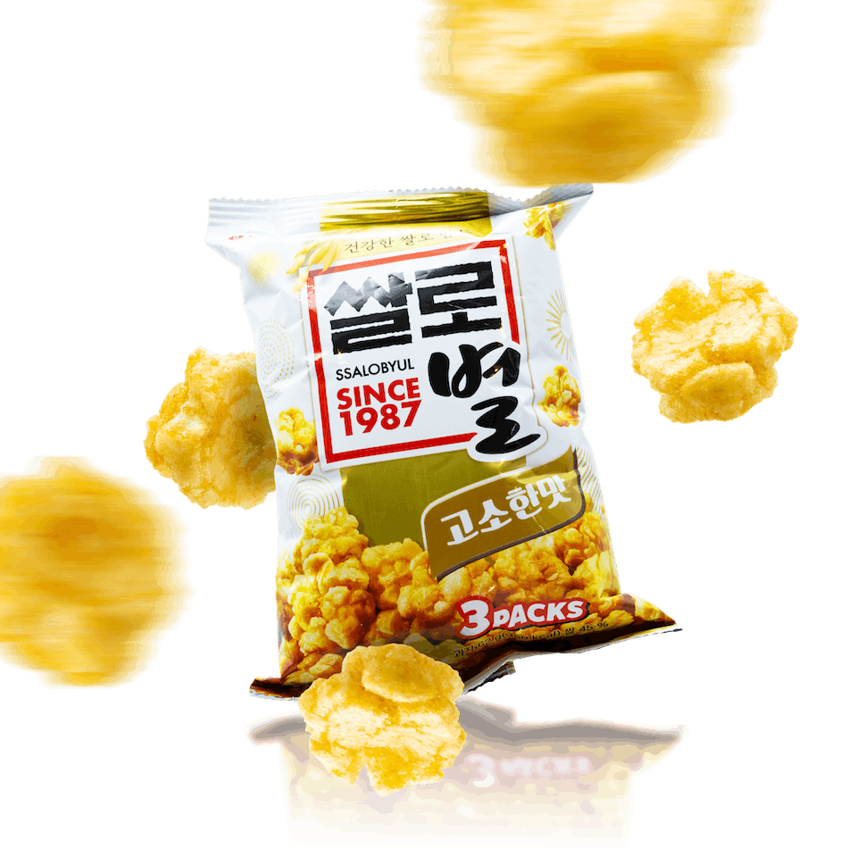 Image of Ssalobyul Rice Snack 5-Pack