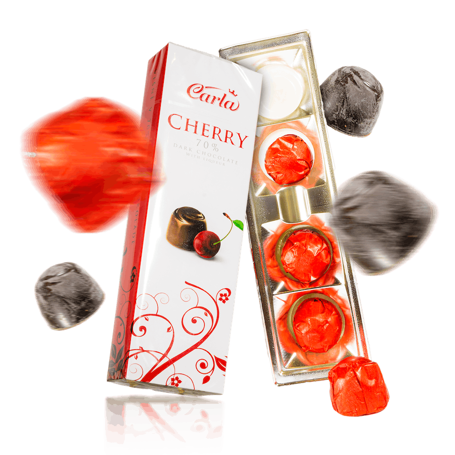 Image of Cherry Liqueur Chocolate 3-Pack