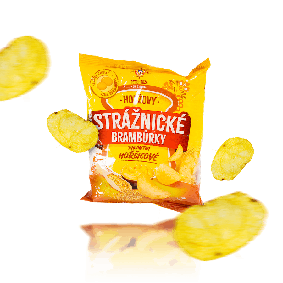 Image of Hobza Mustard Chips 5-Pack