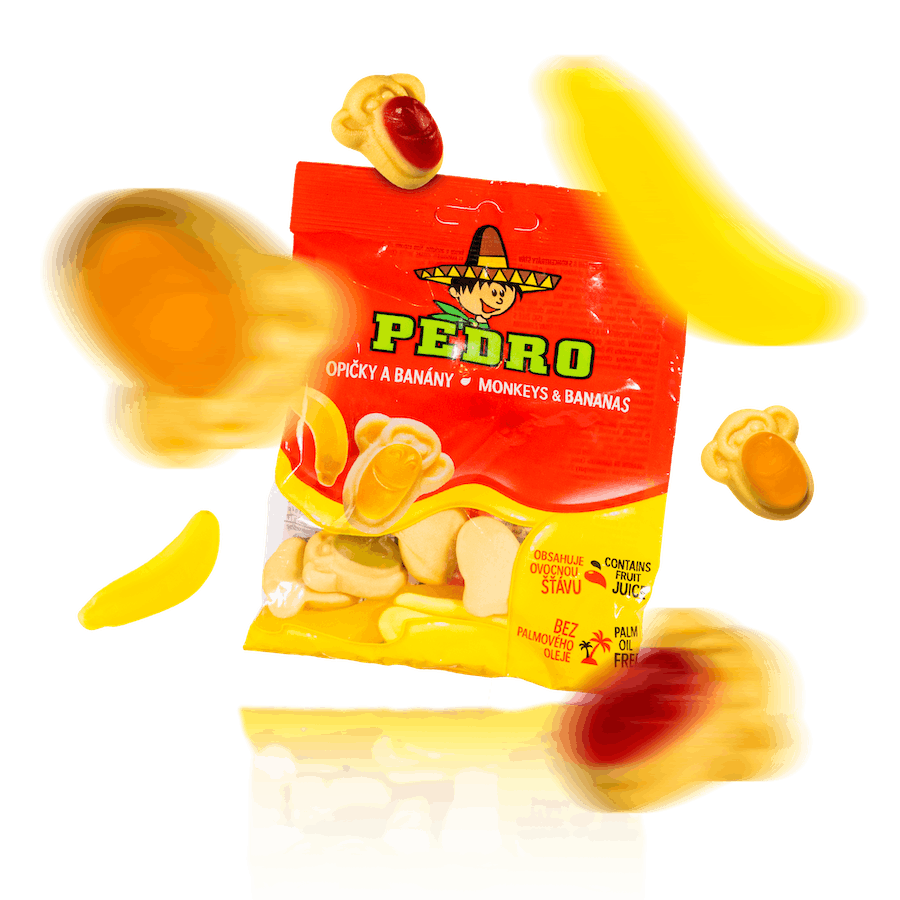 Image of Pedro Monkey & Banana Gummies 5-Pack