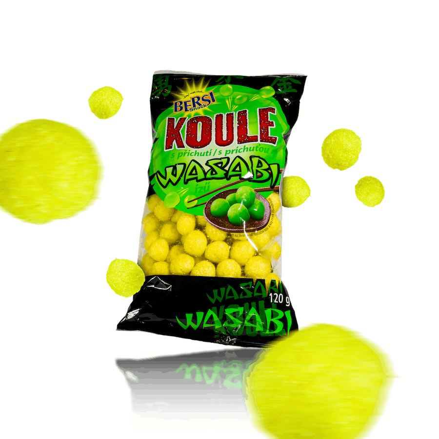 Image of Wasabi Corn Puffs 2-Pack
