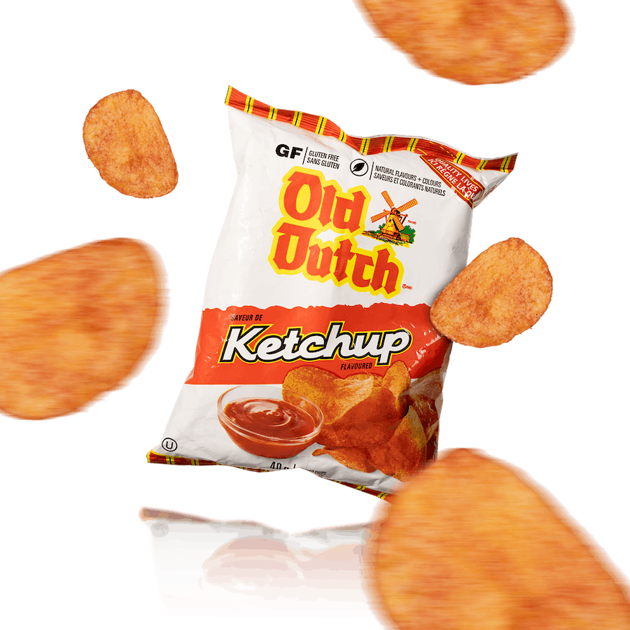 Image of Old Dutch Ketchup Chips 3-Pack