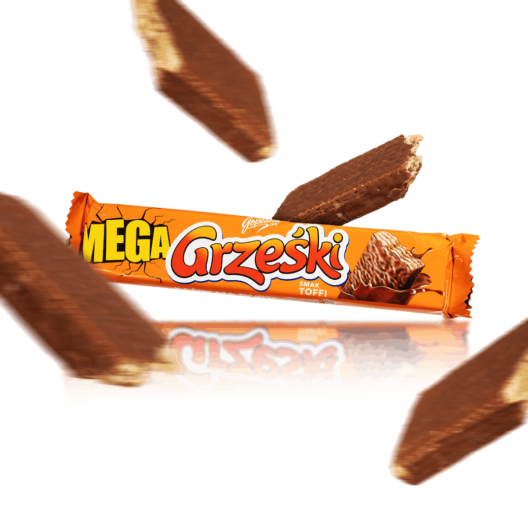 Image of Mega Grzeski Toffee Wafer 5-Pack