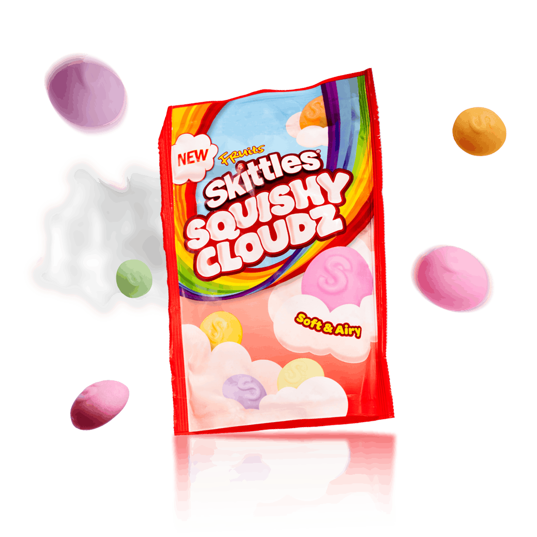 Image of Skittles Squishy Cloudz Fruit 3-Pack